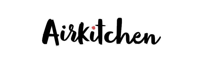 Airkitchen logo noir et rouge